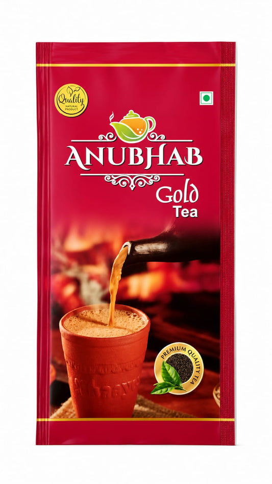 Anubhab Gold CTC Tea – Premium Strong & Refreshing Chai (250g)